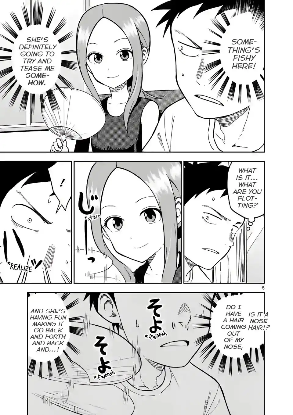 Karakai Jouzu no (Moto) Takagi-san Chapter 144 5